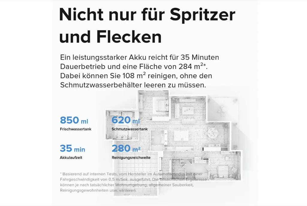 Roborock Dyad Nass- Und Trockensauger Wireless Staubsauger 13000Pa Waschsauger All-in-One Wiederaufladbarer Selbstreinigendes Multi-Bürste Selbstreinigung LED Anzeige 19 Roborock Dyad Nass- Und Trockensauger Wireless Staubsauger 13000Pa Waschsauger All-in-One Wiederaufladbarer Selbstreinigendes Multi-Bürste Selbstreinigung LED Anzeige – Bild 19