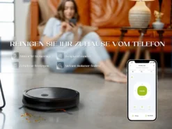 KYVOL E25 Staubsauger Roboter 2600PA Mit Ladestation, WLAN Staubsauger Mit Präzise Kartentechnologie, Bis Zu 150Min Laufzeit -Besten Staubsauger Geschäft a7ed9b4a0cbc9b7507edbce4d7fd8d56