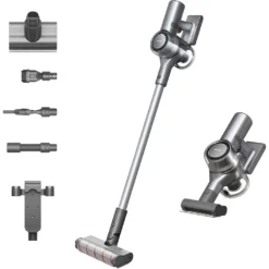Dreame V11 SE Stielstaubsauger (Akku-Staubsauger, Beutellos, LED HD Touchscreen, Grau) -Besten Staubsauger Geschäft a8978bfbea36b7df93c1b53610bbbffc