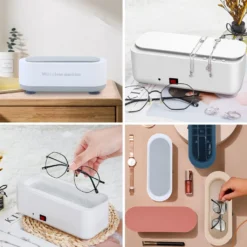 Ultraschallreiniger, Brillenreiniger, Schmuckreiniger, Betrieb Mit Leitungswasser,Für Schmuck, Brillen, Ringe, Silber, Uhren -Besten Staubsauger Geschäft aa6583a81a2ae106dbf285f7f6e4a011