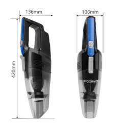 Aigostar Mercury 33LBX - Kabelloser Zyklon-Handstaubsauger, Nass- Und Trockensauger, 2050mAh Akku, 500ml Reservoir, HEPA-Filter. -Besten Staubsauger Geschäft ac7c5a545c8dd4d0728641098ee42ea9
