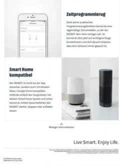 Ecovacs Deebot 605 Robotersauger Weiß -Besten Staubsauger Geschäft ad96d1758429698f935c2376cbc5e06a