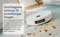 Yeedi Vac 2 Pro Staubsauger Saugroboter Wischfunktion 3000Pa 5200mAh 240min Kehrroboter -Besten Staubsauger Geschäft b091947f6bae5d45d6efde94315ca7f0