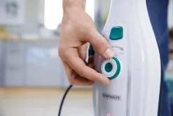 Leifheit Dampfreiniger CleanTenso Inkl. 2er Set Ersatz-Wischbezüge -Besten Staubsauger Geschäft b2ab0ec17f164a6f817ac699f33c1288