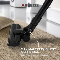 AREBOS Akku Staubsauger, 2-in-1 Hand- Und Bodenstaubsauger, 2 Leistungsstarke Saugmodi, Beutellos, Kabellos Bis Zu 55 Minuten, Mit Wandladestation, Schwarz 18 AREBOS Akku Staubsauger, 2-in-1 Hand- Und Bodenstaubsauger, 2 Leistungsstarke Saugmodi, Beutellos, Kabellos Bis Zu 55 Minuten, Mit Wandladestation, Schwarz -Besten Staubsauger Geschäft b32ec0b1a0f72ff5bc305583d3e3f53e