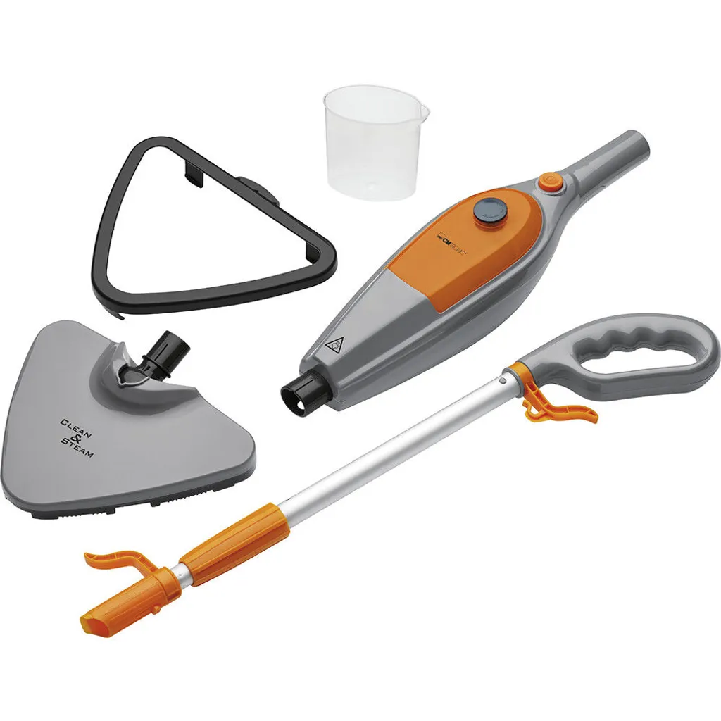 CLATRONIC Dampfmop DR 3539 Anthrazit- Orange Dampfreiniger Reiniger Dampfwischer 5 CLATRONIC Dampfmop DR 3539 Anthrazit- Orange Dampfreiniger Reiniger Dampfwischer – Bild 5
