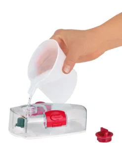 MAXXMEE Dampfbesen 1300W Weiß/rot -Besten Staubsauger Geschäft b64e432384de5b7b281776b4d284fd7a