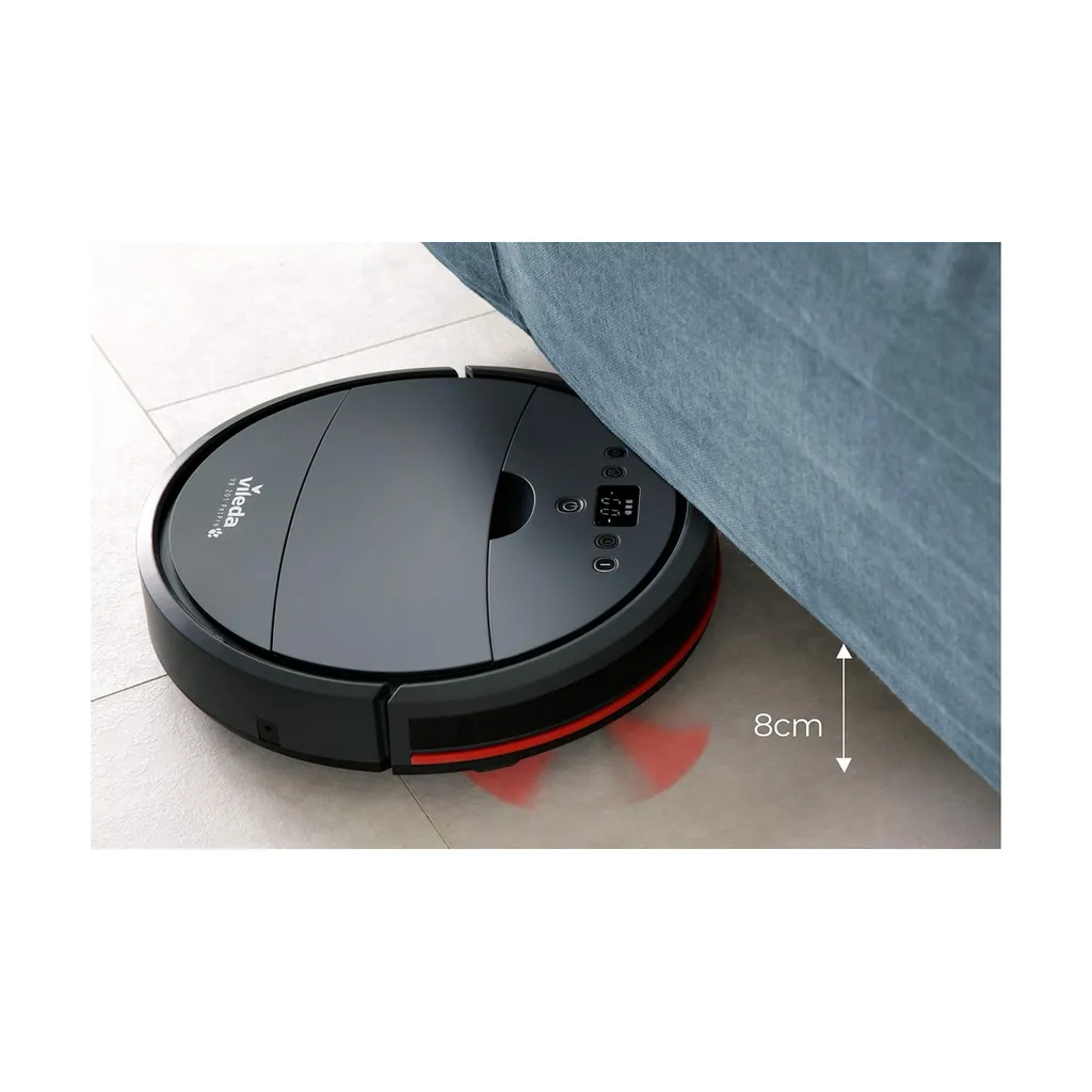 Vileda VR 201 PetPro Saugroboter Für Tierhaare Geeignet Bis Zu 90 Minuten Akku 4 Vileda VR 201 PetPro Saugroboter Für Tierhaare Geeignet Bis Zu 90 Minuten Akku – Bild 4