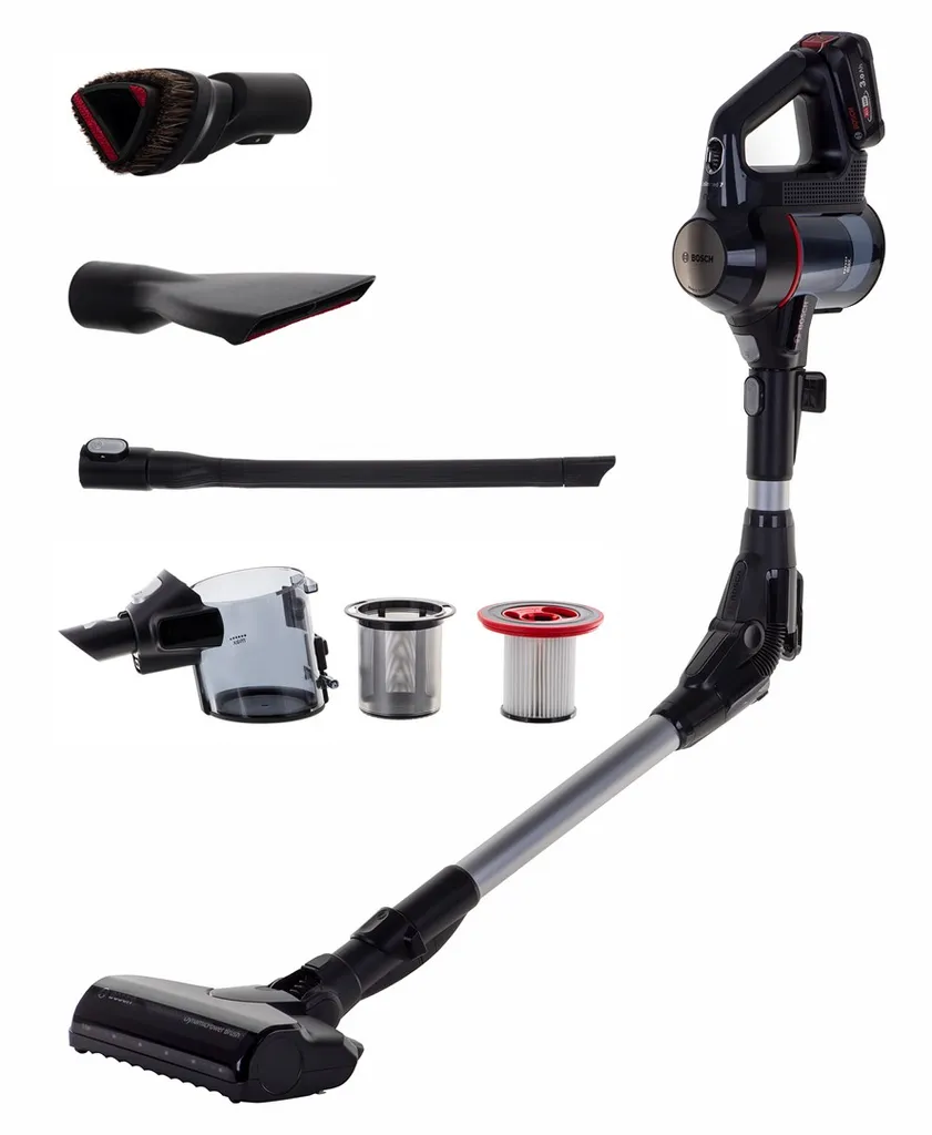 Bosch Bbs712a Bodenstaubsauger Und Beutelloser Elektrobesen 0,3 L Schwarz, Edelstahl 2 Bosch Bbs712a Bodenstaubsauger Und Beutelloser Elektrobesen 0,3 L Schwarz, Edelstahl – Bild 2