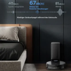 Midea S8+ Saugroboter 5200mAh Bl | 714307 Mit Behälterstation 32 Midea S8+ Saugroboter 5200mAh Bl | 714307 Mit Behälterstation -Besten Staubsauger Geschäft b926142139ff5350821f19493a3b9208