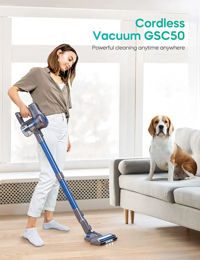 Greenote GSC50 Akku Handstaubsauger 23000PA, 4 In 1 Kabellos Staubsauger Mit LED Doppeltem Digitalmotor, Elektrobürste Staubsauger,Bis Zu 35 Min 6 Greenote GSC50 Akku Handstaubsauger 23000PA, 4 In 1 Kabellos Staubsauger Mit LED Doppeltem Digitalmotor, Elektrobürste Staubsauger,Bis Zu 35 Min – Bild 6