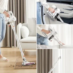 Ultenic U10 Pro Akku Staubsauger, 30KPa Kabelloser Staubsauger, 5-stufiges Filtersystem Staubsauger, 2200mA Abnehmbarer Akku, 4 In 1 Handstaubsauger Für Teppiche, Hartböden Und Tierhaare -Besten Staubsauger Geschäft b9640e8ba904e5517451f954e1679c4a