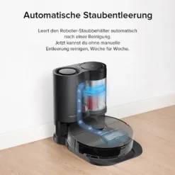 Roborock S7 + Staubsauger Roboter Mit Absaugstation Auto-Empty Dock (Saugleistung 2500Pa, Auto-Lifting-Mopp),Schwarz -Besten Staubsauger Geschäft ba0a2af6110c7f36c25ced80af2421ba 1