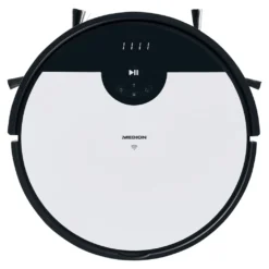 MEDION Saugroboter Mit Wischfunktion Und Zyklon Technologie S20 SW (Alexa App Steuerung, Modell 2021, Extra Flach, Regulierbare Wasserabgabe, Ladestation, Tierhaar Allergiker Optimiert) 18 MEDION Saugroboter Mit Wischfunktion Und Zyklon Technologie S20 SW (Alexa App Steuerung, Modell 2021, Extra Flach, Regulierbare Wasserabgabe, Ladestation, Tierhaar Allergiker Optimiert) -Besten Staubsauger Geschäft bae7a72e419c151b7b7e43b5fe31e3b5