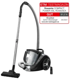 Rowenta Compact Power XXL-Bodenstaubsauger RO4825 Schwarz/grau