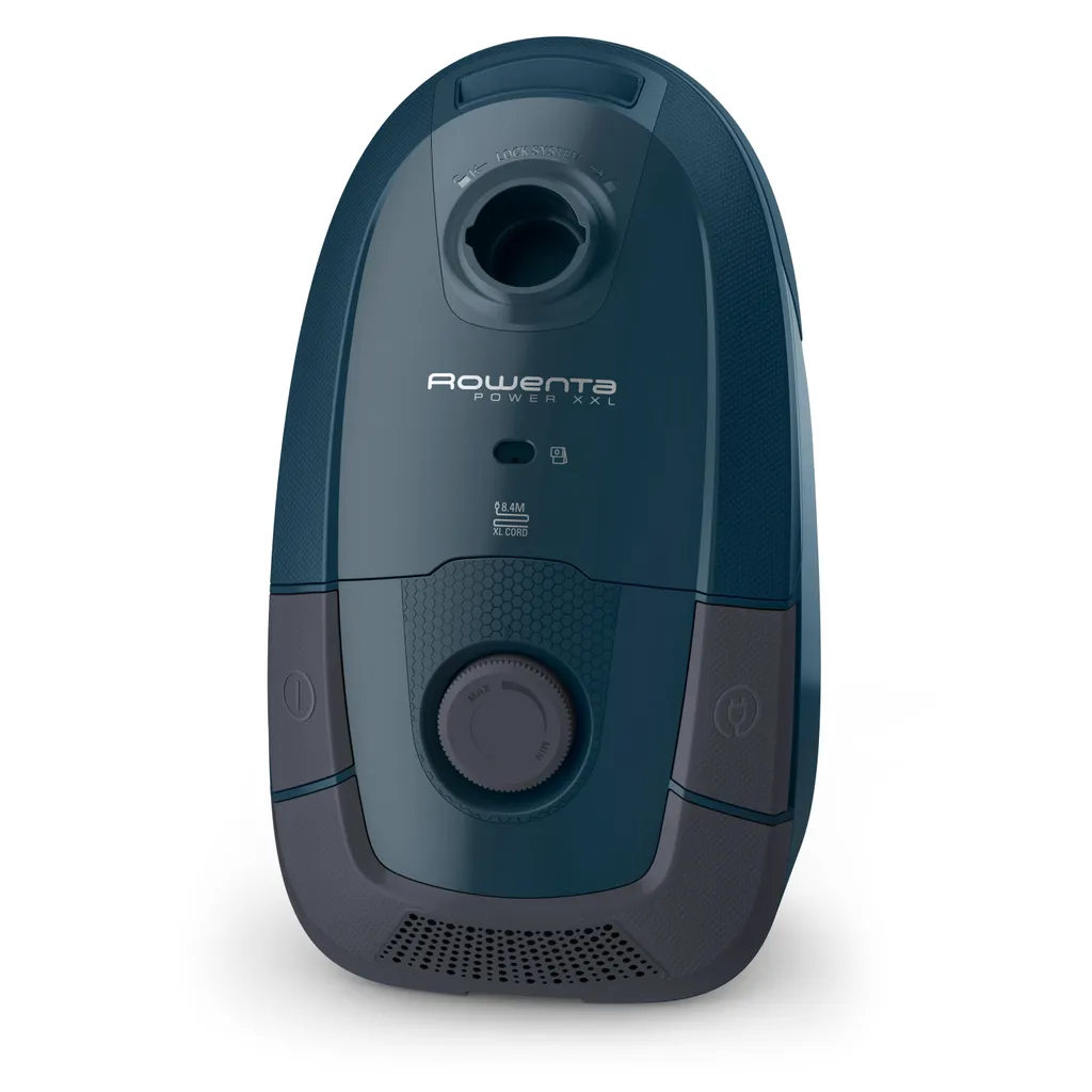 Rowenta Power XXL RO312, 450 W, Zylinder-Vakuum, Trocken, Staubbeutel, 4,5 L, Schaum, Hygienefilter 2 Rowenta Power XXL RO312, 450 W, Zylinder-Vakuum, Trocken, Staubbeutel, 4,5 L, Schaum, Hygienefilter – Bild 2