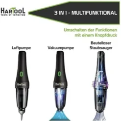 HARTOOL Akku Handstaubsauger Beutellos 3 In 1 Handstaubsauger - Luftpumpe - Vakuumpumpe -Besten Staubsauger Geschäft bbde1b02000b8fbb82c6f2faeab18c47