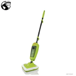 CLEANmaxx Dampfbesen 1000W Grün Bodenpflege Inkl. Messbecher Mikrofasertuch -Besten Staubsauger Geschäft bbfff22404e5a62a5f57d12b33425f8b