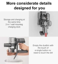 Dreame T20 Handstaubsauger Rot/grau -Besten Staubsauger Geschäft bdf9b258ea12039e8e2384e0ba378621