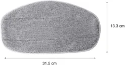 5 Ersatzpads Für Dampfreiniger , Dampfbesen Wischbezug Für Eine Porentiefe Reinigung, Dampfmop Ersatz Mit Klettunterseite -Besten Staubsauger Geschäft be62ebaf17e075ab60ece9a0d625f1f5