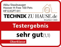 HOOVER Besenstaubsauger - H-FREE 100 - Kabellos - 900 Ml -Besten Staubsauger Geschäft bf03cc529a6460621ff607a45e35f3d8