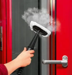 Clatronic DR 3653 Dampfreiniger, Wassertank: Ca. 250 Ml, 3,5 Bar Max. Dampfdruck, Schwarz-gelb -Besten Staubsauger Geschäft c544c9e7873cbf274239eccc66906f67