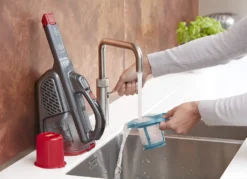 Black & Decker BHHV315B Dustbuster, Titanium/rot -Besten Staubsauger Geschäft c82878874bf27912af28cc7bfa69ce5a