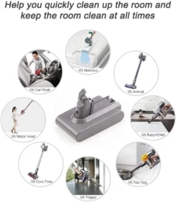 Topchances Ersatzakku Für Dyson V6 3.0Ah 21.6V 3000mAh Li-Ionen Batterie DC62 SV03 DC58 DC59 DC61 DC72 DC74 595 650 770 880 SV03 SV04 SV06 SV07 SV09 Tier Animal Staubsauger Akku 11 Topchances Ersatzakku Für Dyson V6 3.0Ah 21.6V 3000mAh Li-Ionen Batterie DC62 SV03 DC58 DC59 DC61 DC72 DC74 595 650 770 880 SV03 SV04 SV06 SV07 SV09 Tier Animal Staubsauger Akku -Besten Staubsauger Geschäft c9d7af72047bcab5c621767a2f6e94a8