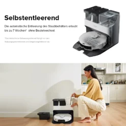 Roborock S7 Pro Ultra Sonic Saugroboter Mit Empty Wash Fill Dock Absaugstation Selbstwaschend Selbstauffüllend Selbstentleerend Kindersicherung LiDAR 3D Mapping APP -Besten Staubsauger Geschäft ca6bc781756c9675652d631437fa69a7