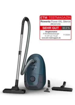 Rowenta Power XXL RO312, 450 W, Zylinder-Vakuum, Trocken, Staubbeutel, 4,5 L, Schaum, Hygienefilter