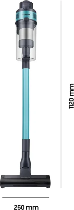 Samsung Jet 60 Turbo VS15A6031R1/EG, Akku-Handstaubsauger, Kabellos & Beutellos, Teal Mint, 410 W, 0.8 Liters, 86 Dezibel -Besten Staubsauger Geschäft cdf6201e741c2bf6e102f90e6e69c993
