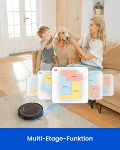 Proscenic Floobot X1 Saugroboter Mit Absaugstation,Ultraschall-Wischsystem,3000Pa Saugkraft,PathPro™ Laser-gestützte Navigation,Staubsauger Roboter Mit Siri,Google Assistant, Alexa& App-Steuerung -Besten Staubsauger Geschäft d0b270a33219d204453fd9fc3bf515d2