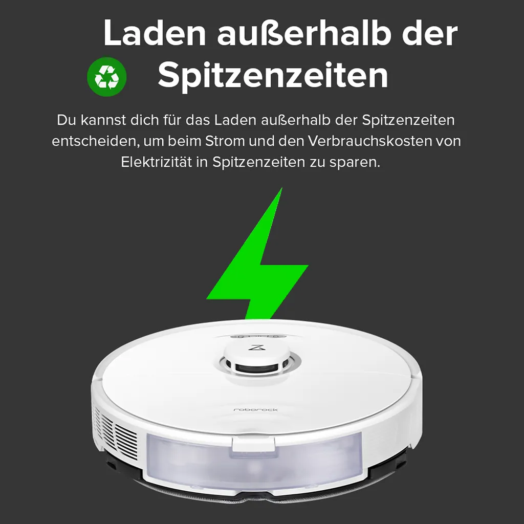 Roborock S8 Staubsauger Roboter Sonic Saugroboter 6000Pa DuoRoller-Bürste VibraRise Wischen 3D-Mapping 3D-Strukturiertes Licht LiDAR Kindersicherung APP Control (Weiß) 18 Roborock S8 Staubsauger Roboter Sonic Saugroboter 6000Pa DuoRoller-Bürste VibraRise Wischen 3D-Mapping 3D-Strukturiertes Licht LiDAR Kindersicherung APP Control (Weiß) – Bild 18