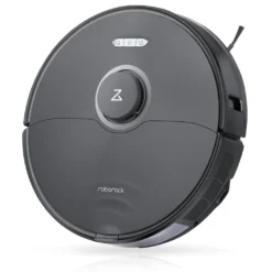 Roborock S8 Staubsauger Roboter 6000Pa Mit DuoRoller-Bürste VibraRise Wischen 3D-Mapping 3D-Strukturiertes Licht LiDAR Kindersicherung APP Control Saugroboter (Schwarz) (Upgrade S7)