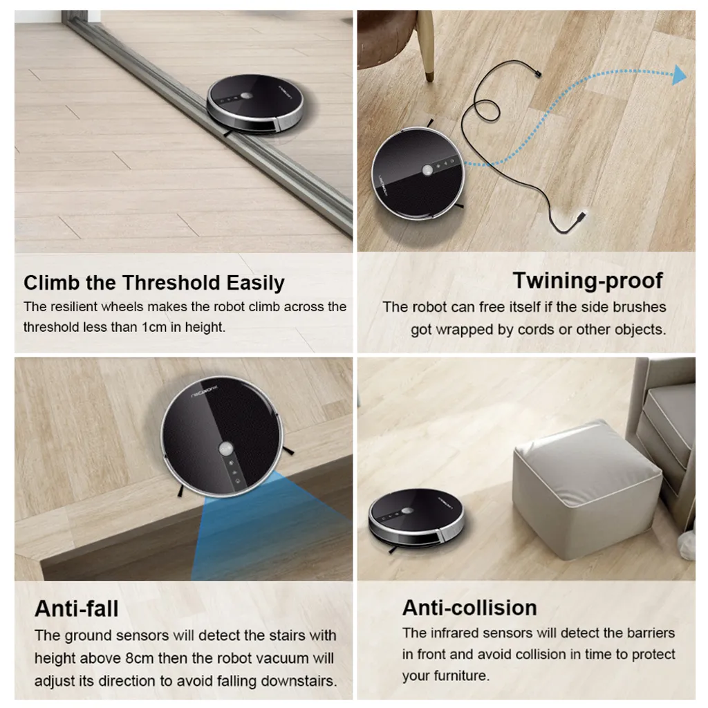 LIECTROUX C30B Automatischer Roboter-Staubsauger 5000Pa Starke Saugleistung Intelligente Dynamische Navigation APP-Fernbedienung Intelligentes Nasswischen Sprachsteuerung Kompatibel Mit Alexa Google Assistant 16 LIECTROUX C30B Automatischer Roboter-Staubsauger 5000Pa Starke Saugleistung Intelligente Dynamische Navigation APP-Fernbedienung Intelligentes Nasswischen Sprachsteuerung Kompatibel Mit Alexa Google Assistant – Bild 16