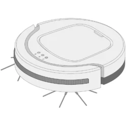 Severin RB7024 Saugroboter Weiß -Besten Staubsauger Geschäft d62b54cde1865dd0416542b7eccf068a