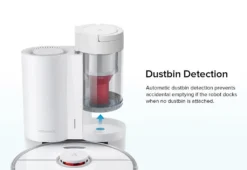 Roborock S7 AbsaugStation Auto-Empty Dock Intelligent Staubsammlung Allergiepflege App Weiß -Besten Staubsauger Geschäft d6ba9a16c6d0a4dd59a13c63627d4e71