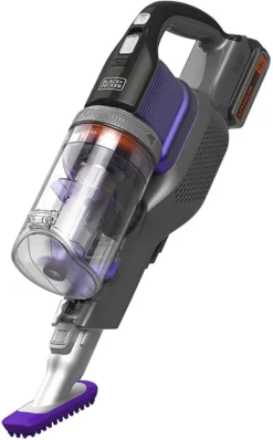 Black & Decker BHFEV182CP 4in1 Pet Akku-Handstaubsauger Mit Stiel Violett -Besten Staubsauger Geschäft d80f2235775fb1e036e1e44d980385e3