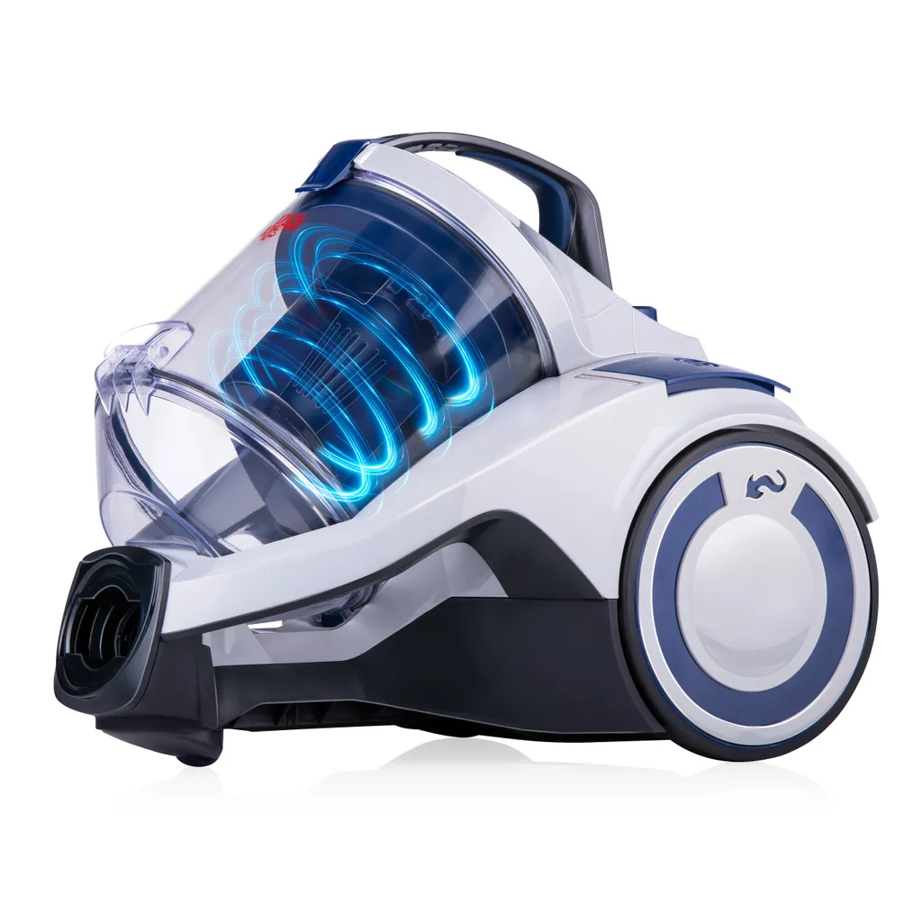 Dirt Devil Staubsauger Ohne Beutel - DD2504 - 700W - HEPA 12 Filter - 9M Reichweite - Mit Combibrush, Versenkter Bürste Und Parkettbürste - 4,9KG - Staubsammelbox 2,7L - Weiß 2 Dirt Devil Staubsauger Ohne Beutel - DD2504 - 700W - HEPA 12 Filter - 9M Reichweite - Mit Combibrush, Versenkter Bürste Und Parkettbürste - 4,9KG - Staubsammelbox 2,7L - Weiß – Bild 2