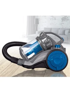 MAXXMEE Zyklon-Staubsauger - 4 Spezialdüsen - Schwarz/blau Staubsauger Beutellos Zyklon Bodenstaubsauger Filter Teppich Boden HEPA-Filter -Besten Staubsauger Geschäft dc2e3ba6ec4b67e66ff146310e41d9f2