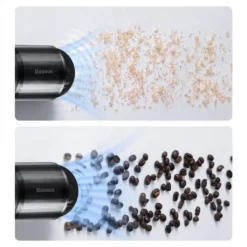 Baseus A3 Akku Handstaubsauger Auto Staubsauger Kabelloser Autostaubsauger 135W 15000mAh Schwarz -Besten Staubsauger Geschäft df1b50a22d6b20dc60a2145b6fe85a9b