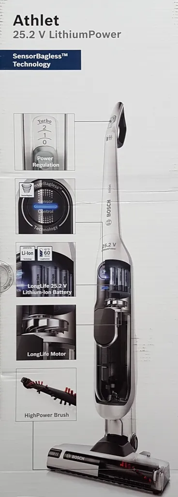 Bosch Athlet BCH6L2560 Staubsauger - Weiß 13 Bosch Athlet BCH6L2560 Staubsauger - Weiß – Bild 13