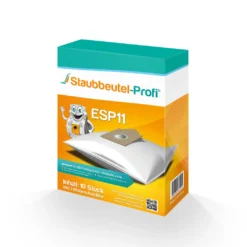 10 Staubsaugerbeutel ESP11 Passend Für Aldi Quigg Eco2 Kompatibel Mit Swirl EIO80