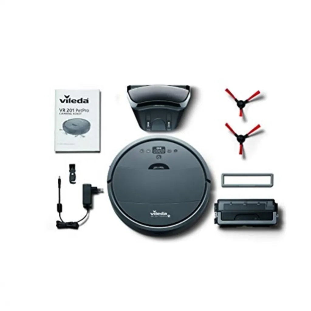 Vileda VR 201 PetPro Saugroboter Für Tierhaare Geeignet Bis Zu 90 Minuten Akku 11 Vileda VR 201 PetPro Saugroboter Für Tierhaare Geeignet Bis Zu 90 Minuten Akku – Bild 11