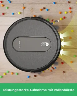 Vactidy Nimbel T6 Saugroboter,Staubsauger Roboter Mit Alexa&Google Assistant&App Steuerung,Roboterstaubsauger Für Teppichen Und Hartböden -Besten Staubsauger Geschäft e35a98de2cba9bef9b00c8999db1efa9