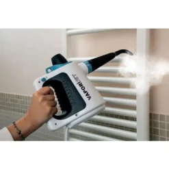 Ariete 4137, Tragbarer Dampfreiniger, 0,25 L, Schwarz, Türkis, Weiß, Tasten, Flexibel, 3 M -Besten Staubsauger Geschäft e5a6fca8e400c9ce31c30cd0d84b7e1f