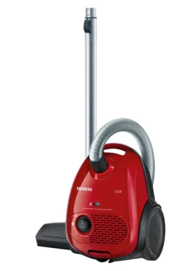 Siemens Bodenstaubsauger Mit Staubbeutel, Rot, VSZ2V3171
