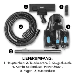 CLEANmaxx Zyklon-Staubsauger - Schwarz 10 CLEANmaxx Zyklon-Staubsauger - Schwarz -Besten Staubsauger Geschäft e9451143d6794ef42ed3d41fe7e6145b