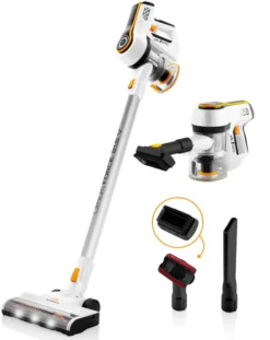 ETA Hand- Und Akkusauger 2in1 SUPERSONIC ETA123190000, Beutellos, Li-ionen Akku 21,6V