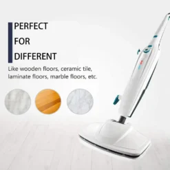 5 Ersatzpads Für Dampfreiniger , Dampfbesen Wischbezug Für Eine Porentiefe Reinigung, Dampfmop Ersatz Mit Klettunterseite -Besten Staubsauger Geschäft eccc8fb513adfa9245e520419a444df3